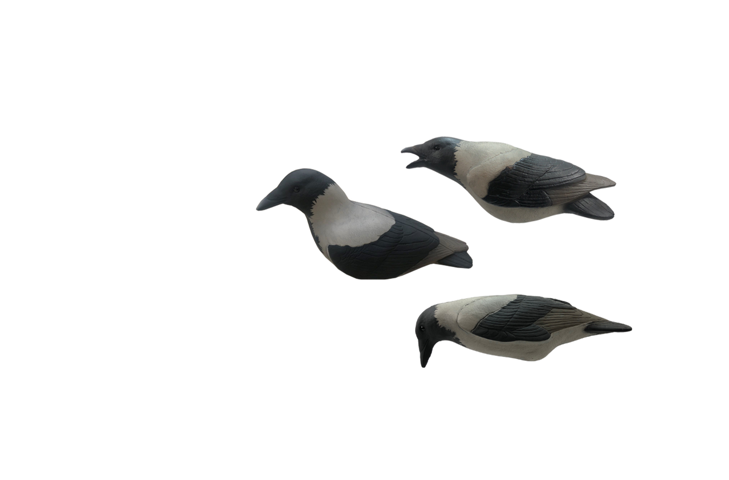 FA-194003 LAST PASS HOODED CROW DECOYS - 3 PACK