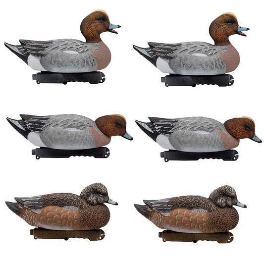 FA-244514 HD EURASIAN WIGEON FLOATERS - 6 PACK